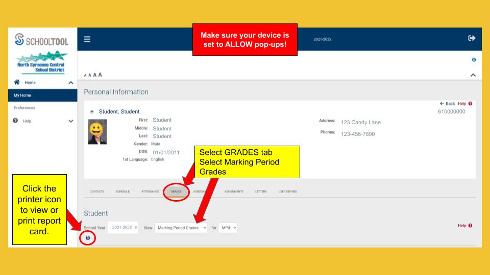 Schooltool North Syracuse Central School District